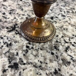 Vintage Brass Candle Holder